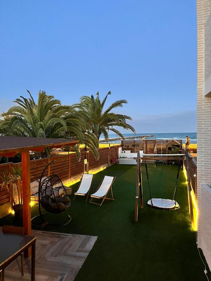 Casa En Primera Linea De Playa Puçol Exteriör bild