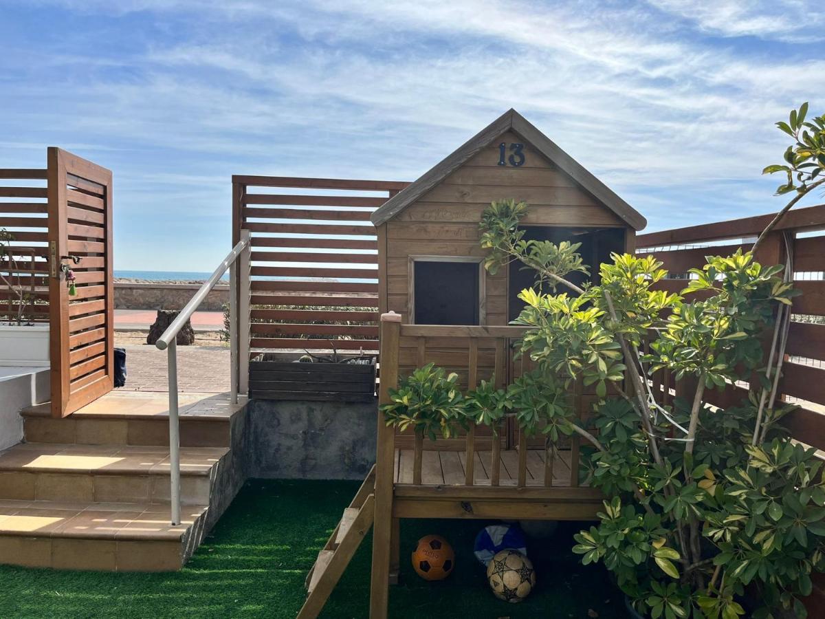 Casa En Primera Linea De Playa Puçol Exteriör bild
