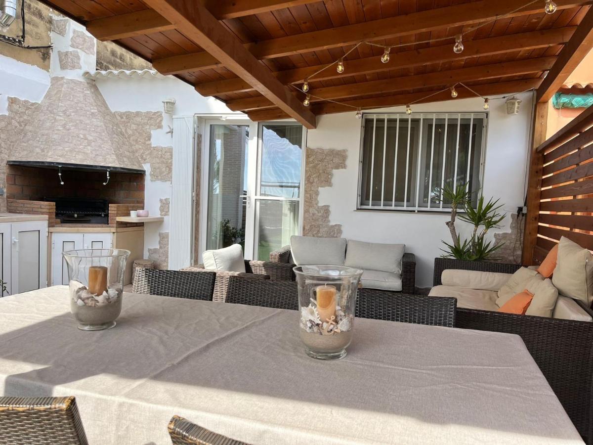 Casa En Primera Linea De Playa Puçol Exteriör bild